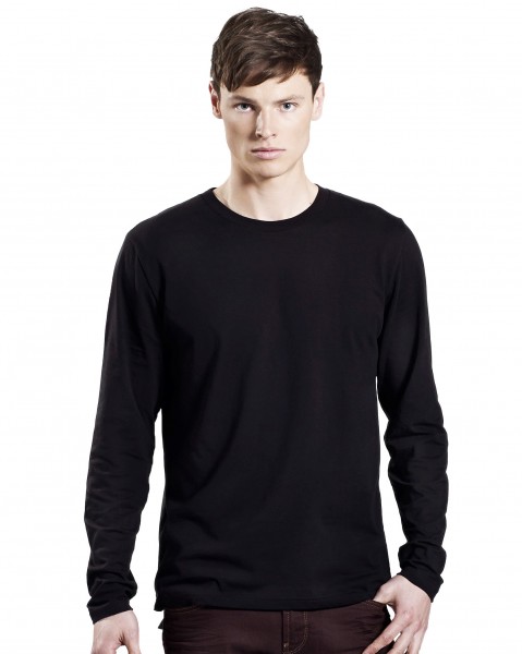 Longsleeve T-Shirt, schwarz