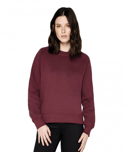 Damen Pullover mit Reglanärmeln